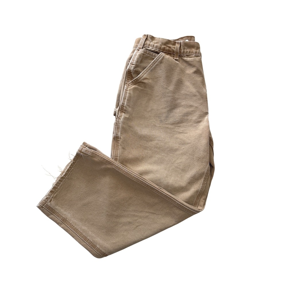 Carhartt Tan Canvas Workwear Pants‎ | Size 36x30 | Perfectly Broken-In